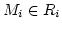 ${M_i}\in{R_i}$