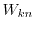 $W_{kn}$