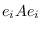$e_{i} A e_{i}$